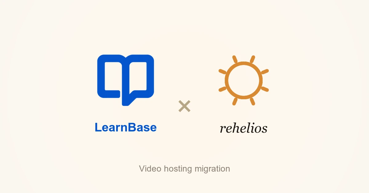 Why we moved our video from Bunny Stream to Rehelios