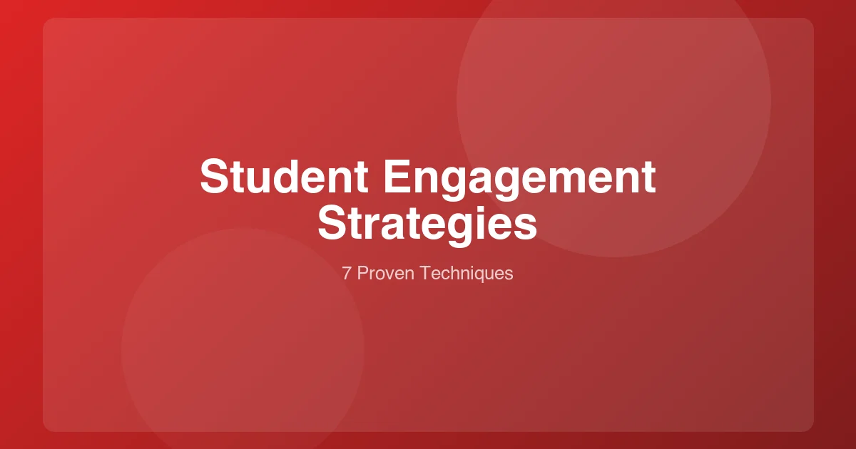 7 Proven Strategies to Keep Students Engaged in Your Online Course